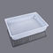 White 0.65mm Food Grade Disposable Plastic Containers